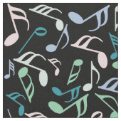 Musiknote Stoff (Nahaufnahme)