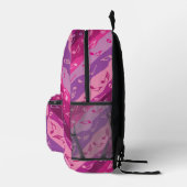 Musiknote Streifen Bedruckter Rucksack (Rechts)