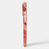 Musiknote Streifen Case-Mate iPhone Hülle (Rückseite / Links)