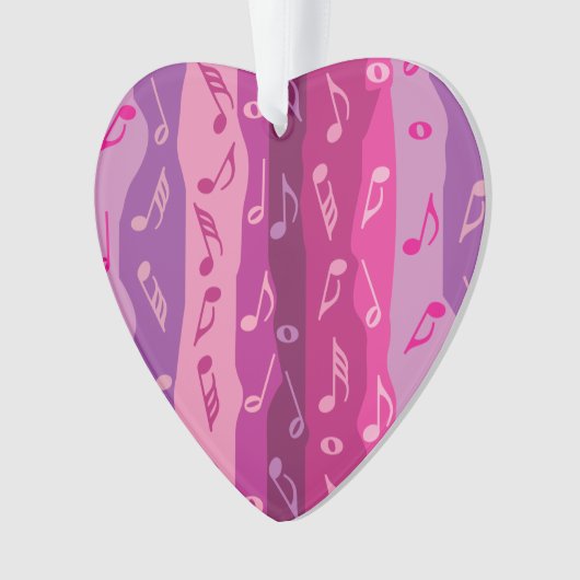 Musiknote Streifen Ornament (Vorderseite)