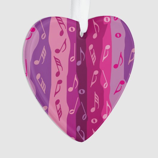 Musiknote Streifen Ornament (Vorderseite)