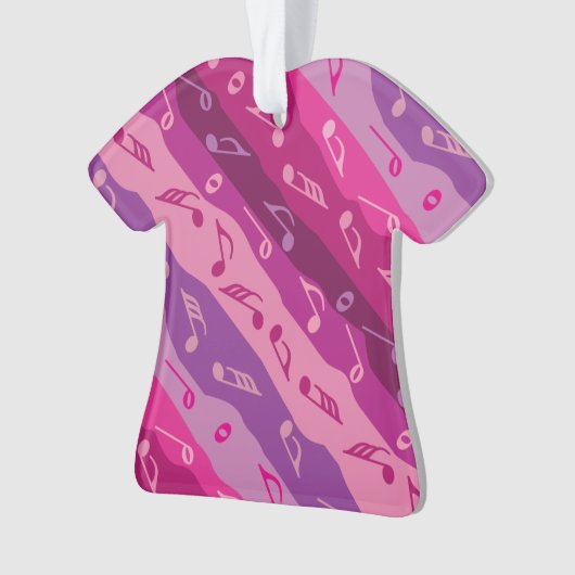 Musiknote Streifen Ornament (Vorderseite)