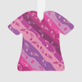 Musiknote Streifen Ornament (Vorderseite)