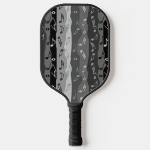 Musiknote Streifen Pickleball Schläger