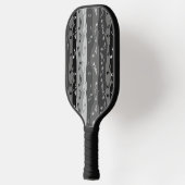 Musiknote Streifen Pickleball Schläger (Links)
