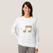 Musiknote-T - Shirt (Vorne ganz)