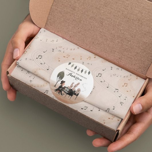 Musiknote Tissue Paper Seidenpapier