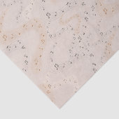 Musiknote Tissue Paper Seidenpapier (Ausschnitt)