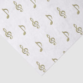 Musiknote- und Klebeschnittpapier Seidenpapier (Detail)