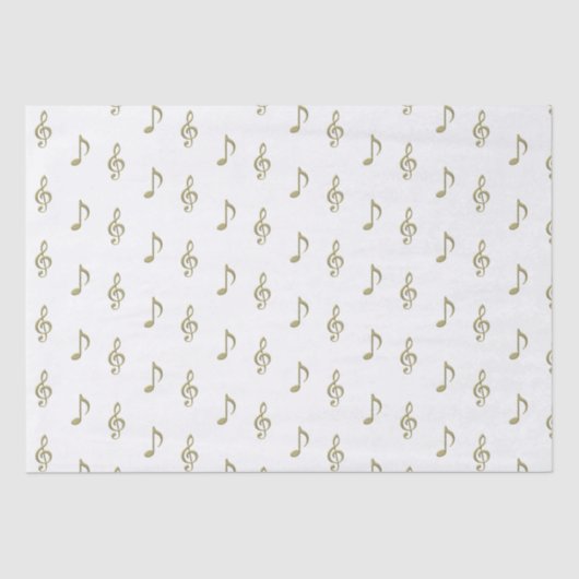 Musiknote- und Klebeschnittpapier Seidenpapier (Vorderseite)