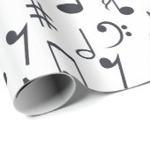 Musiknote-Verpackungs-Papier Geschenkpapier (Rolleneckpunkt)