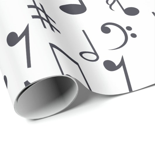 Musiknote-Verpackungs-Papier Geschenkpapier (Rolleneckpunkt)