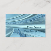 Musiknote Visitenkarte (Vorderseite)