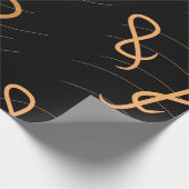 Musiknote Wrapping Paper Geschenkpapier (Ecke)