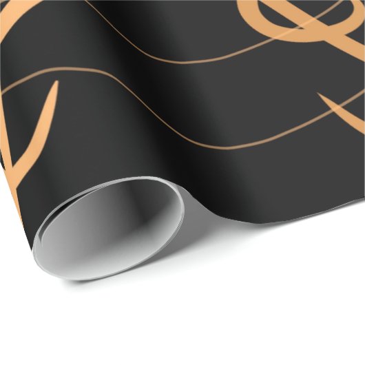 Musiknote Wrapping Paper Geschenkpapier (Rolleneckpunkt)