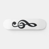 Musiknoteentwurf Skateboard-Plattform Skateboard (Horizontal)