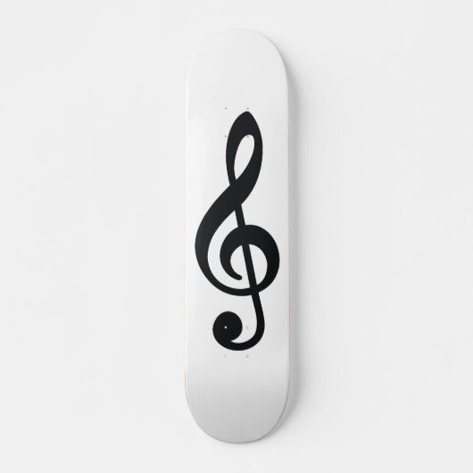 Musiknoteentwurf Skateboard-Plattform Skateboard (Vorne)