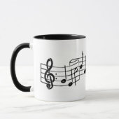 Musiknoten 1 tasse (Links)