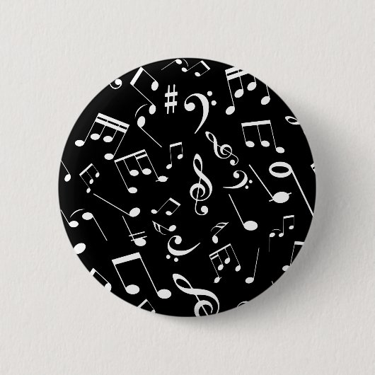 Musiknoten 2 button (Vorderseite)