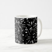 Musiknoten 2 kaffeetasse (VorderseiteRechts)