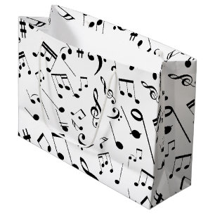 Musiknoten 3 große geschenktüte
