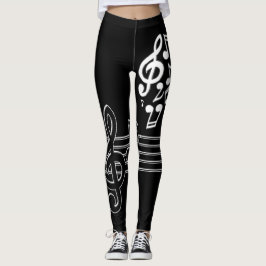 Musiknoten 3 leggings