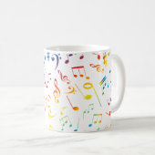 Musiknoten 4 kaffeetasse (VorderseiteRechts)