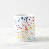 Musiknoten 4 kaffeetasse (Mittel)