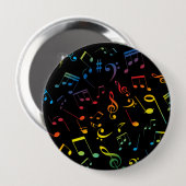 Musiknoten 5 button (Vorne & Hinten)