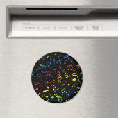 Musiknoten 5 magnet (In Situ (Geschirrspüler))