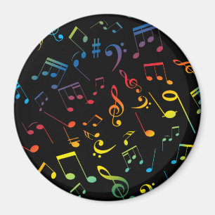 Musiknoten 5 magnet