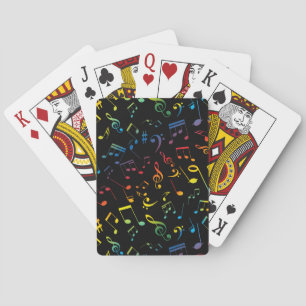 Musiknoten 5 spielkarten