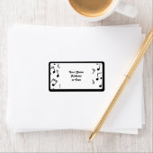 Musiknoten Adressaufkleber (Insitu)