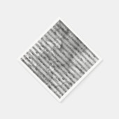 Musiknoten Aquarell Serviette (Ecke)