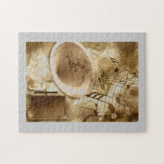 Musiknoten-Band-Tanz-Kunst-Schicksals-Geschenke Puzzle