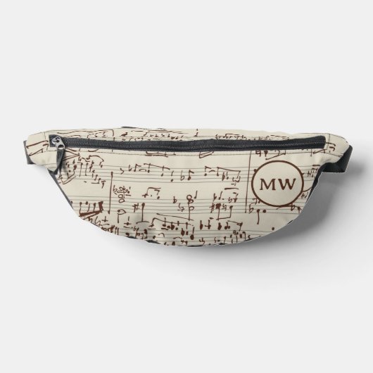 Musiknoten Bauchtasche (Ablage )