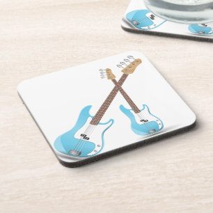 Musiknoten-blaues Untersetzer