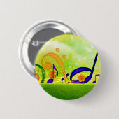 Musiknoten Button (Vorne & Hinten)