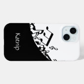 Musiknoten Case-Mate iPhone Hülle (Rückseite (Horizontal))