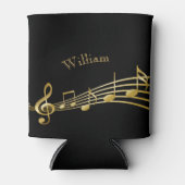 Musiknoten Dosenkühler (Vorderseite)