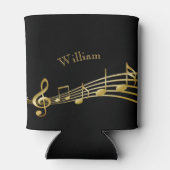 Musiknoten Dosenkühler (Rückseite)