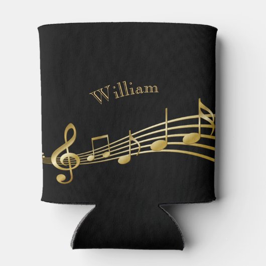 Musiknoten Dosenkühler (Rückseite)