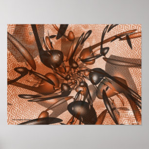 Musiknoten drucken poster