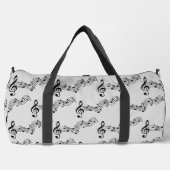 Musiknoten duffle bag (Vorderseite)