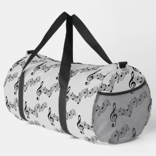 Musiknoten  duffle bag