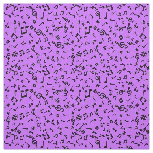 Musiknoten Fabric Stoff (Muster)