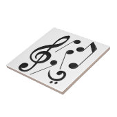 Musiknoten Fliese (Seite)