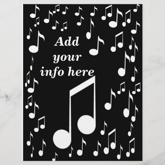 Musiknoten_ Flyer (Vorne)