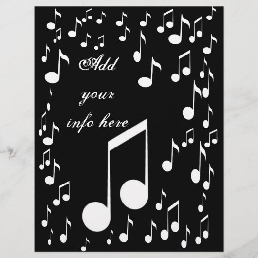 Musiknoten_ Flyer (Vorne)