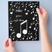 Musiknoten_ Flyer (Hand)